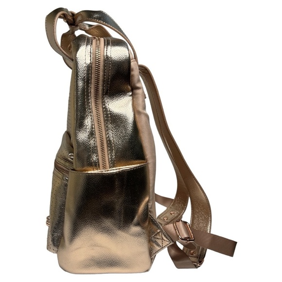 Loungefly Disney Rose Gold Mickey Icon Backpack - Picture 6 of 11